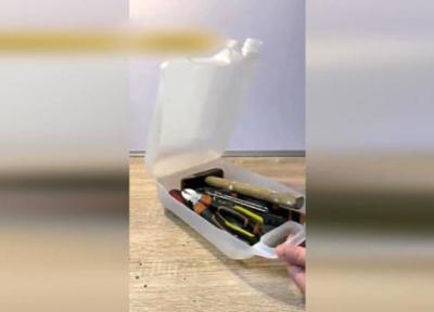 بطری شوینده جعبه ابزار شد